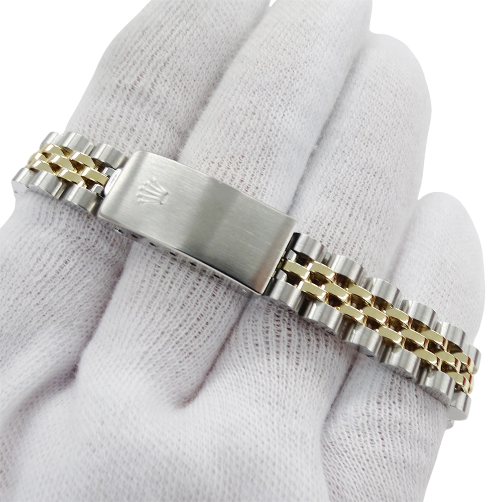 Rolex Datejust 69173 (R-serial number) Ladies' Watch, Champagne Tapestry, Aut... - Picture 5 of 16